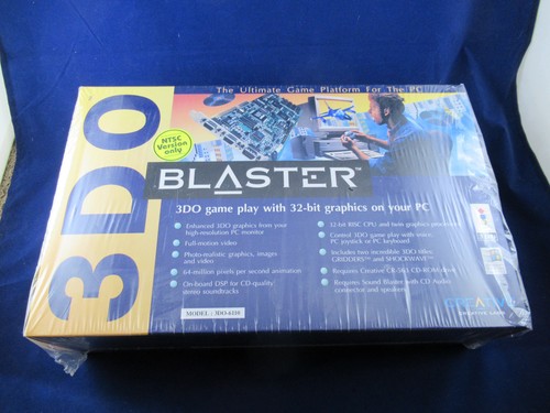 Creative 3DO Blaster ISA Expansion Card 3DO-6110 - 3DO Console on PC - Untested
