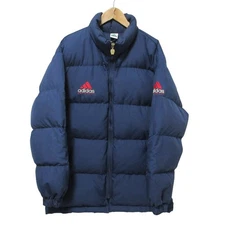 adidas Equipment Vintage Descente Down Jacket Blouson M-L Navy mens USED