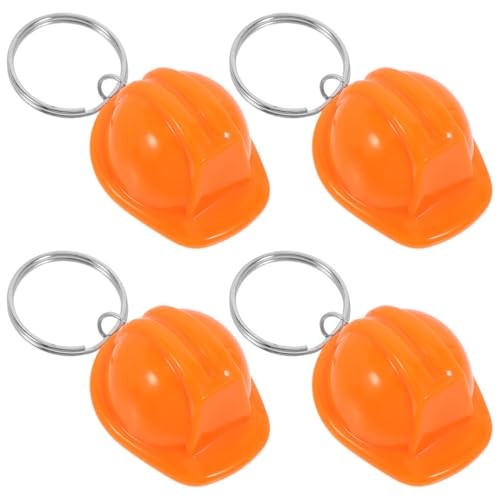Porte-clés casque de chantier créatif en alliage premium haute finition