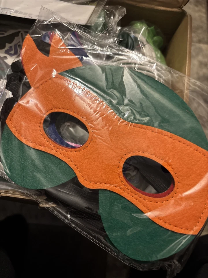 Новый TMNT Teenage Mutant Ninja Turtles Набор для Дня Рождения Фон Тарелки Стол - Изображение 2 из 4