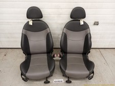 Mini Cooper S R52 Convertible Complete Front Seat Set Black Gray Fit 2005-2006