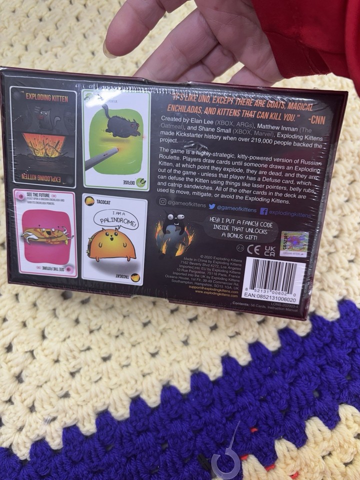 exploding kittens card game original-new/Sealed/unused | eBay