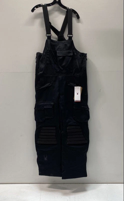 Spyder Men's Coaches Bib Pants Black Insulated Ski Padded Knee Sz M NWT
Opens in a new window or tab