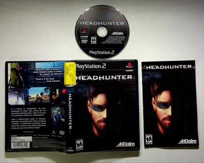 Headhunter PlayStation 2 PS2 Video Game Action Adventure Original