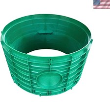 24'' Diameter x 12'' Height HDPE Septic Tank Riser - UV Resistant  Stackable