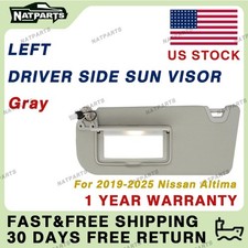 Left Driver Side Sun Visor W Light For Nissan Altima 2019-2025 96401-6ca3c Left Driver Side Sun Visor W Light For Nissan Altima 2019-2025 96401-6ca3c