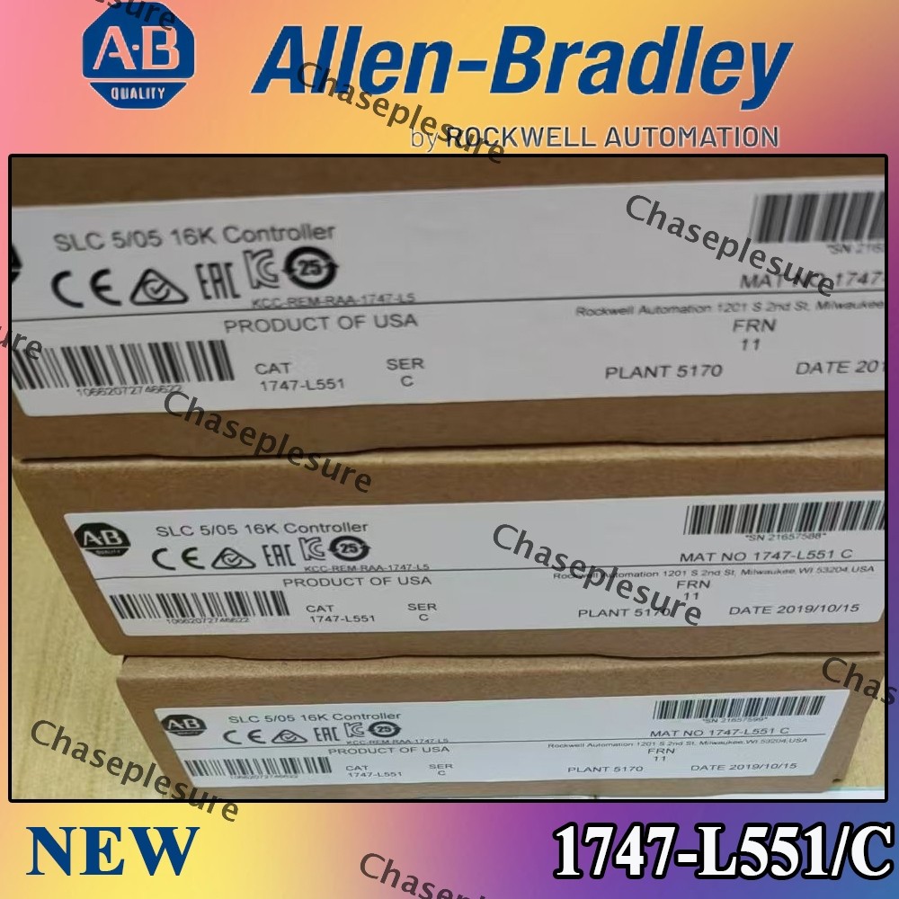 1PC New Factory Sealed 1747-L551 /C SLC 5/05 CPU Processor Unit Module 1747 L551