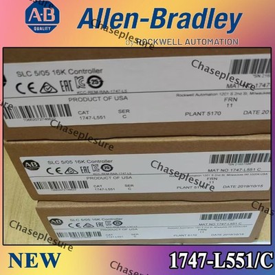 1PC New Factory Sealed 1747-L551 /C SLC 5/05 CPU Processor Unit Module 1747 L551