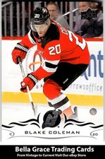 2018-19 Upper Deck #360 Blake Coleman New Jersey Devils NHL Hockey