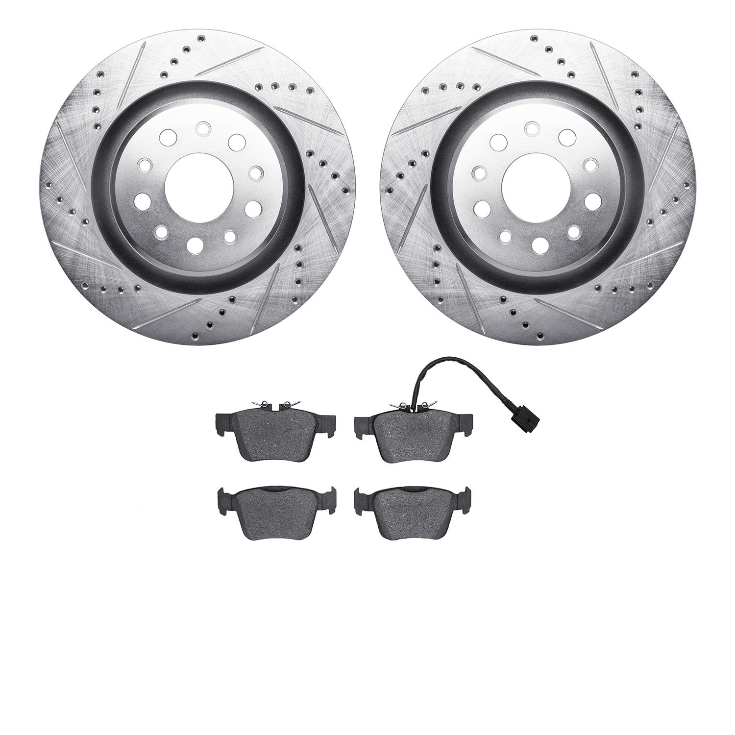 Dynamite Friction Disc Brake Kit for 2017-2020 Maserati Levante 7602-79003