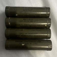 Lot of 4 Corp Camouflage Face Paint Sticks Light Green Sand Military