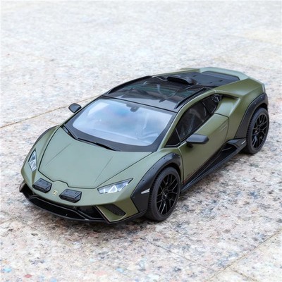 1:18 Lamborghini Huracan Sterrato Alloy Car Model Diecast Toy Gift