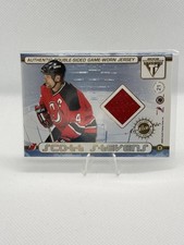 2001-02 Pacific Private Stock Titanium Jersey Scott Stevens, J.P. Dumont