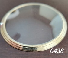 1MM GLASS POCKET WATCH CRYSTAL HAMILTON WADSWORTH 16 SIZE B.O.C CASE MODEL 10