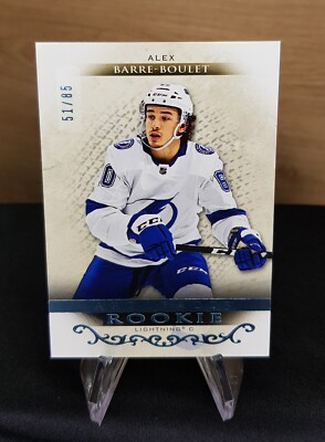 Upper Deck 2021-22 Artifacts - #171 - Barré-Boulet - Rookie Light Blue Steel /85