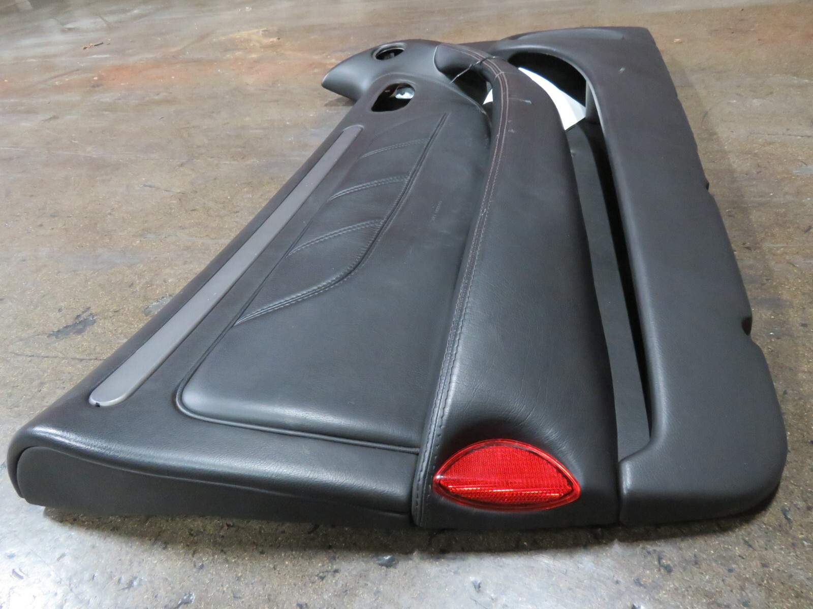 Maserati Coupe, LH, Left, Front Door Trim Panel, Black, Used, P/N 66773900