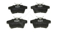 Hart 253 761 Bremsbelag Set FüR Scheibenbremse FüR CitroËN DS Peugeot