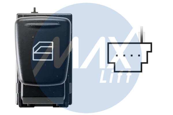 Interruptor De Ventana Para Mercedes Smart Fortwo 2007 2015 Delantero DX=SX