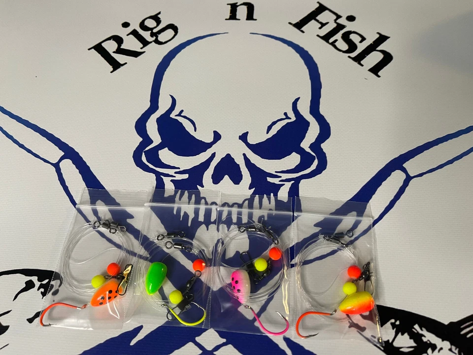 Первоклассный рыбоискатель Pompano Rigs, цветные пули поплавки, Pro-Tec цветные крючки - Изображение 2 из 4