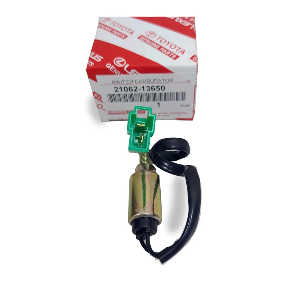 Electroválvula de acelerador de carburador 21062-13650 apta para Toyota KF50 5K 7K Foto 2 de 4