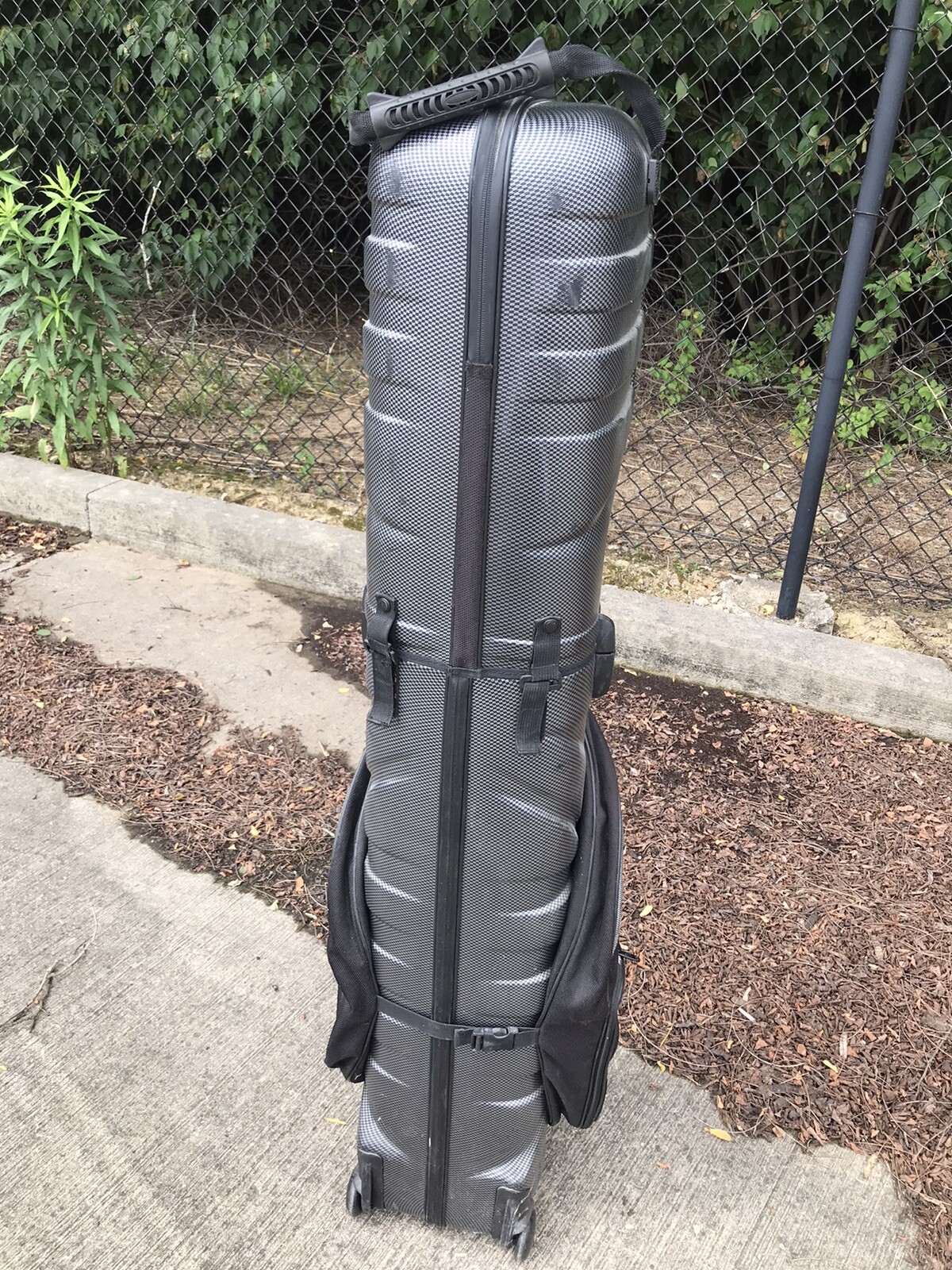 Bag Boy Hybrid Hard Shell Golf Club travel 5 ways Bag Wheels eBay