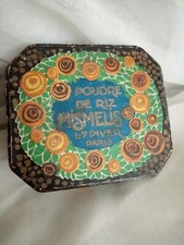 Boîte à poudre ancienne de marque L.T. PIVER - MISMELIS -  RARE.
