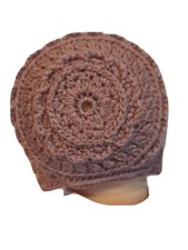 New Handcrafted Soft Textured Newborn Baby Bonnet with Ties