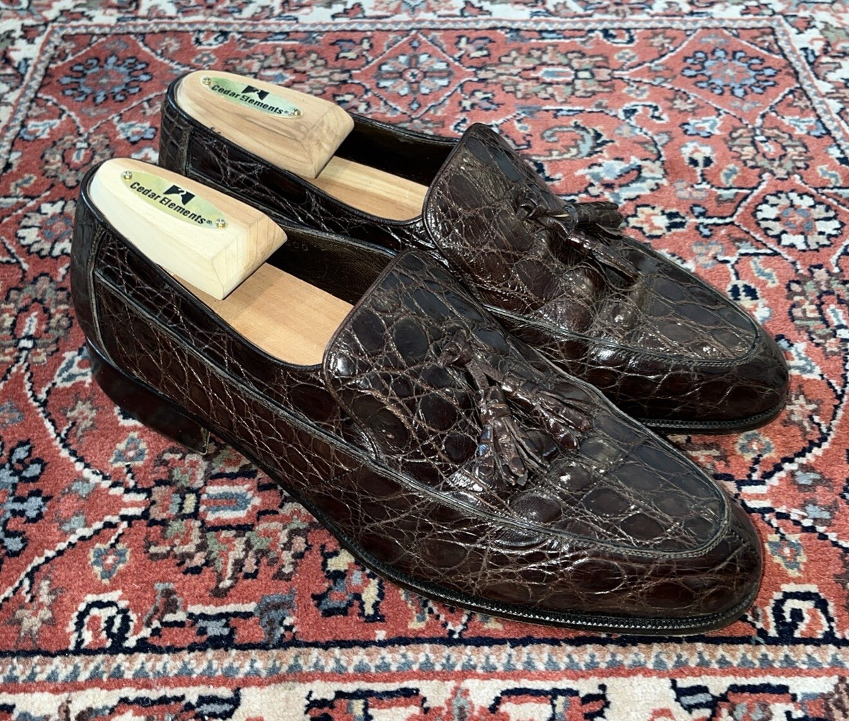 【専用】80s JOHNSTON&MURPHYCROWN ARISTOCRAFT VINTAGE JOHNSTON & MURPHY CROWN ARISTOCRAFT BROWN GENUINE