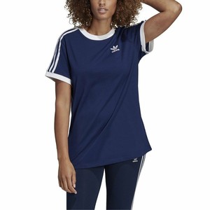 blue adidas top womens