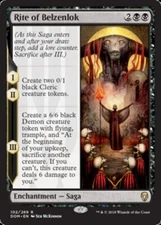 4x Rite of Belzenlok ~ Near Mint Dominaria MTG Magic x4 4 UltimateMTG Playset Bl