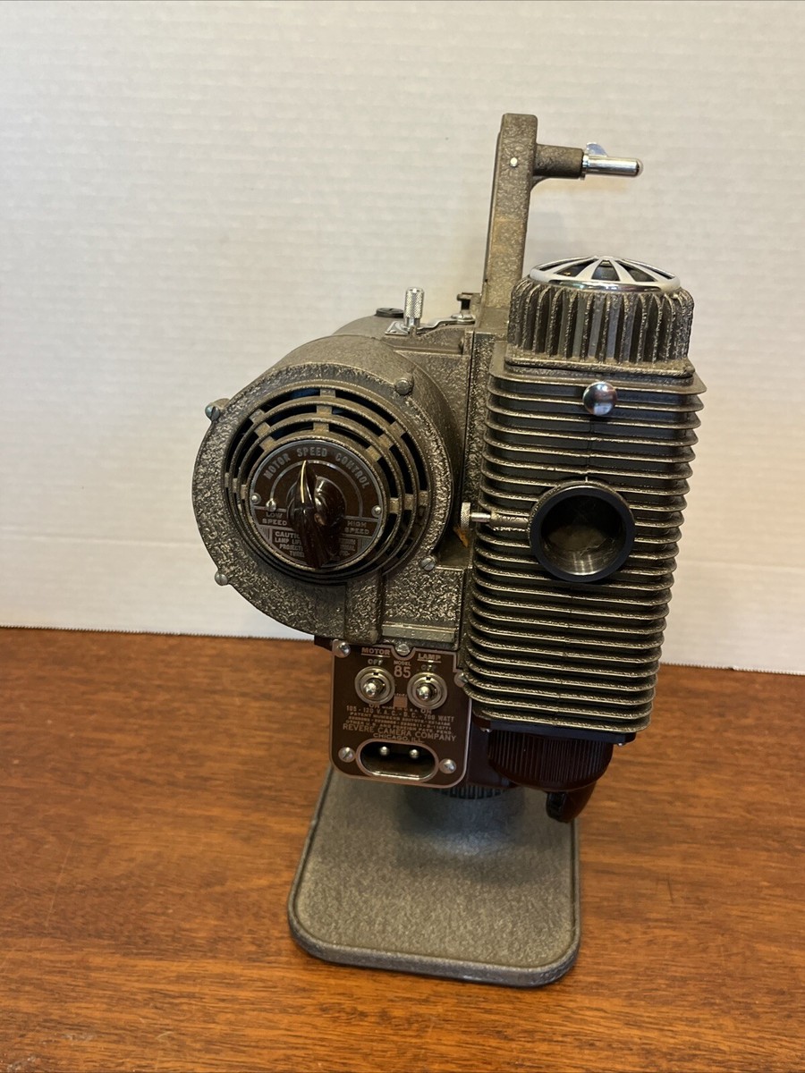 【アンティーク動作品】米国REVERE社製　８ｍｍ映写機 Vintage Revere Eight 8mm Film Projector Model 85 w