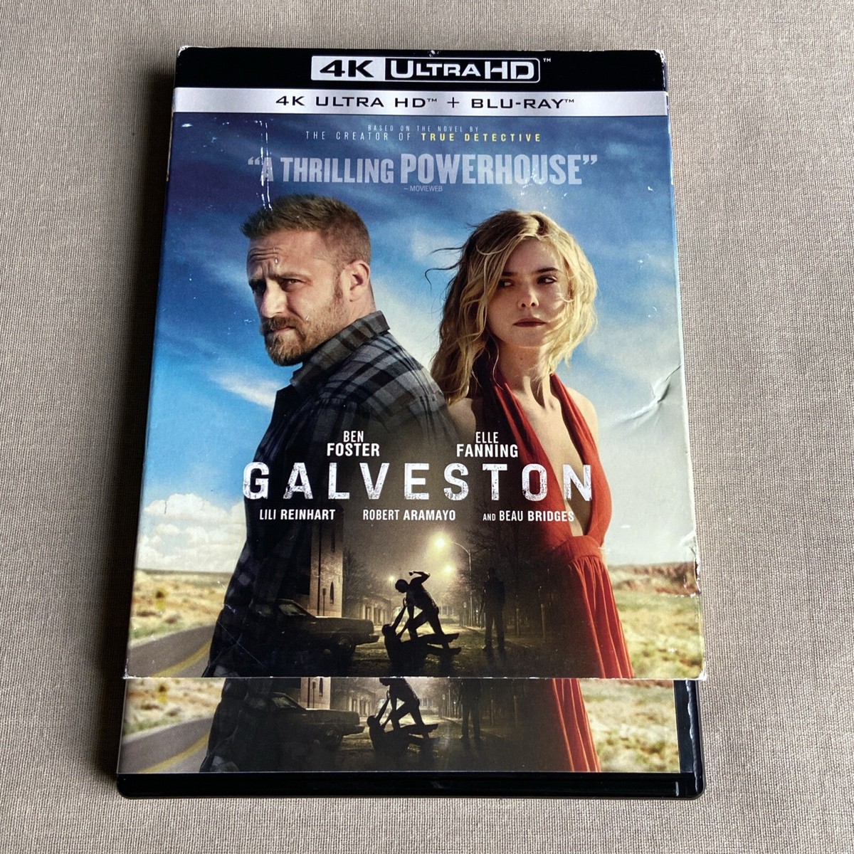 Galveston (4K Ultra HD + Blu-ray 2018) W/ Slipcover Action