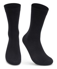 10 bis 100 Paar Socken Herren Damen Business Socken Baumwolle Strümpfe Schwarz