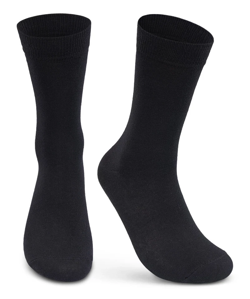 10 bis 100 Paar Socken Herren Damen Business Socken Baumwolle Strümpfe Schwarz - Bild 2 von 4