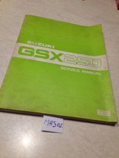 Suzuki GSX250 Workshop Service Manual