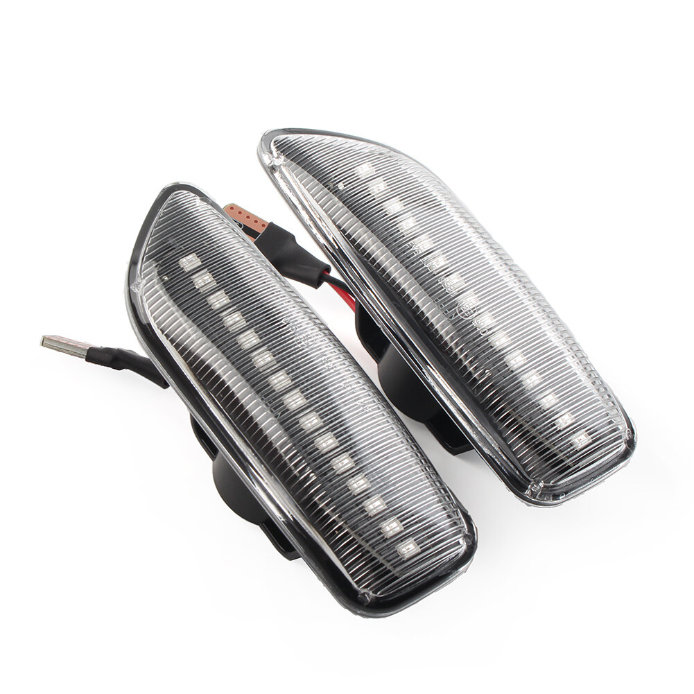 LED Dynamic Side Marker Turn Signal Light For Volvo S60 S80 MK1 V70 MK2