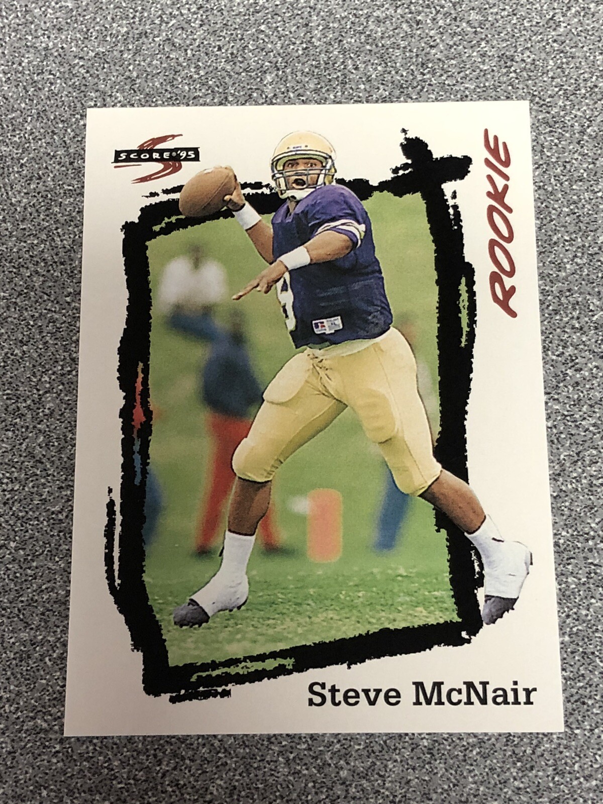 Steve McNair #248 (Football Cards 1995 Panini Score) — is it worth grading?