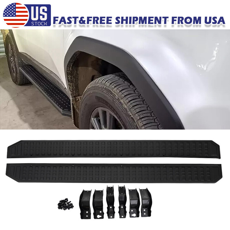 Running Boards Side Steps Fits 2PCS for Land Cruiser Prado J250
