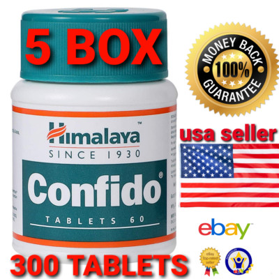 Confido Himalaya ORGANIC EXP.2026 USA 5 Pack 300 Tablets MEN'S HEALTH CARE 