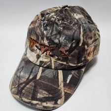 Wisconsin Waterfowl Association WWA Hat Cap Camo Adjustable Duck Embroidered