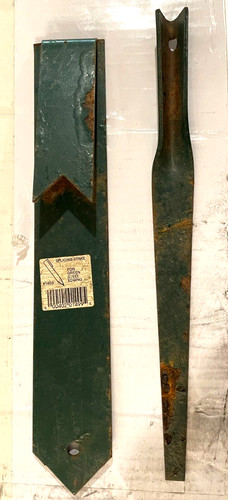 (1) Colmet 12" Steel Edging Splicing Stake 12" (#14SS) & (1) 12" Tree Stake