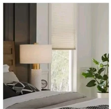 Levolor Cellular Shade Light Filtering Double 1/2 Cell Crosshatch Biscotti