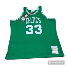 MITCHELL NESS Swingman Vtg Jersey 1985-86 Celtics 33 Bird NWT READ DESC