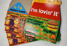 2022 McDonalds Cactus Plant Flea Market CPFM Happy Meal Empty 1 BOX ONLY Unused