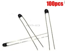 100Pcs Ntc MF52-103 3435 10K Ohm 5% Temperature Sensor Thermistor New Ic yg
