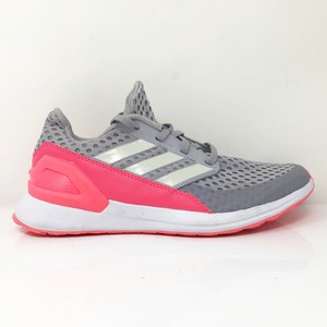 Adidas Mens Rapida Run FV4101 Gray Pink Running Shoes Sneakers Size 6.5 |  eBay