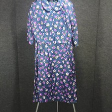 1950s Vintage Navy  Purple Floral Acetate Wiggle Dress, Jacket,  Belt