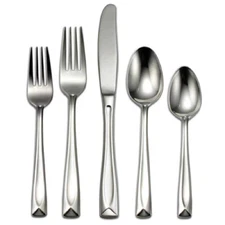 Oneida LINCOLN (GLOSSY) - Stainless Steel 45pc. Flatware Set (Service for Eight)