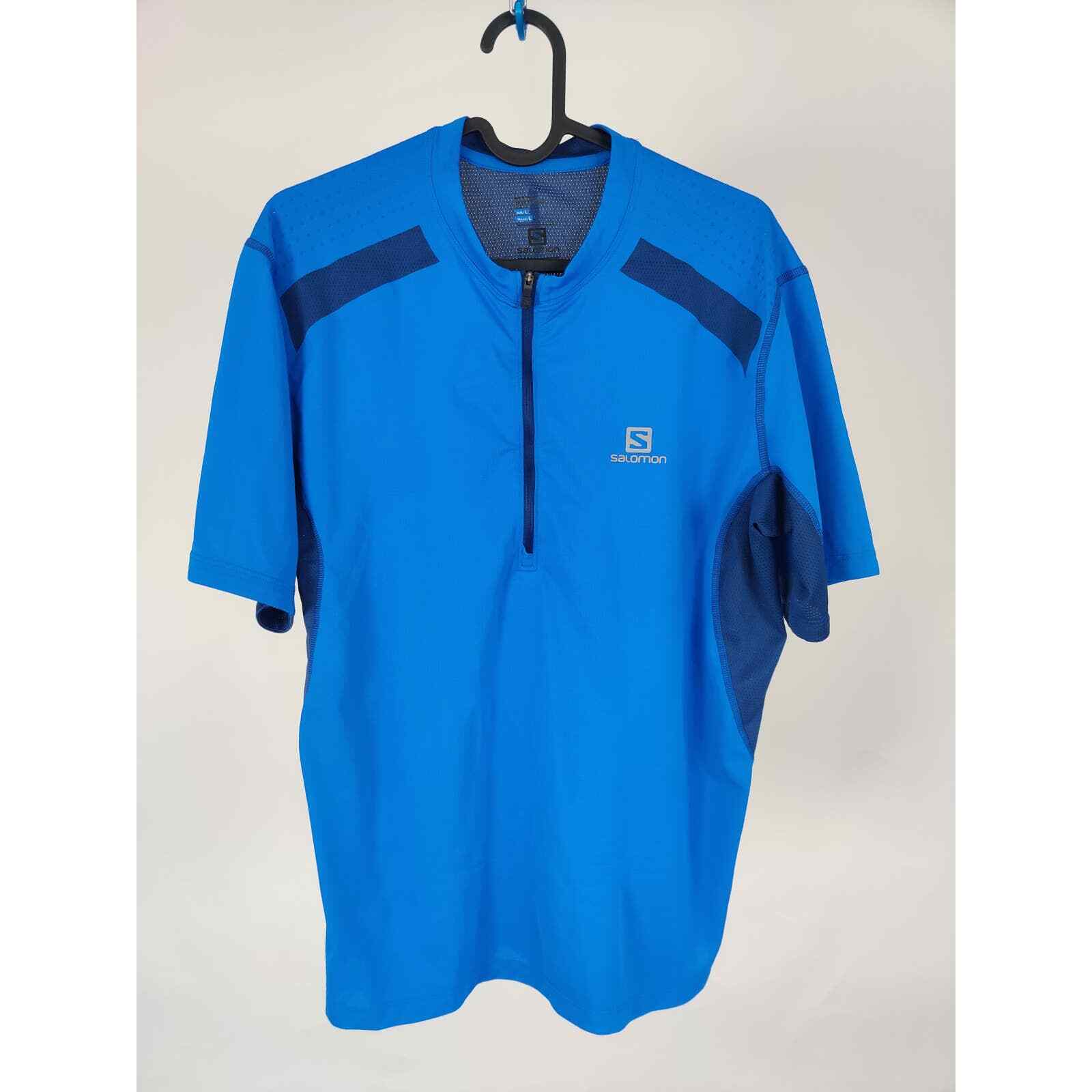 (V) Maglia Ciclismo Donna Salomon Advanced Skin activeDry Blu taglia L