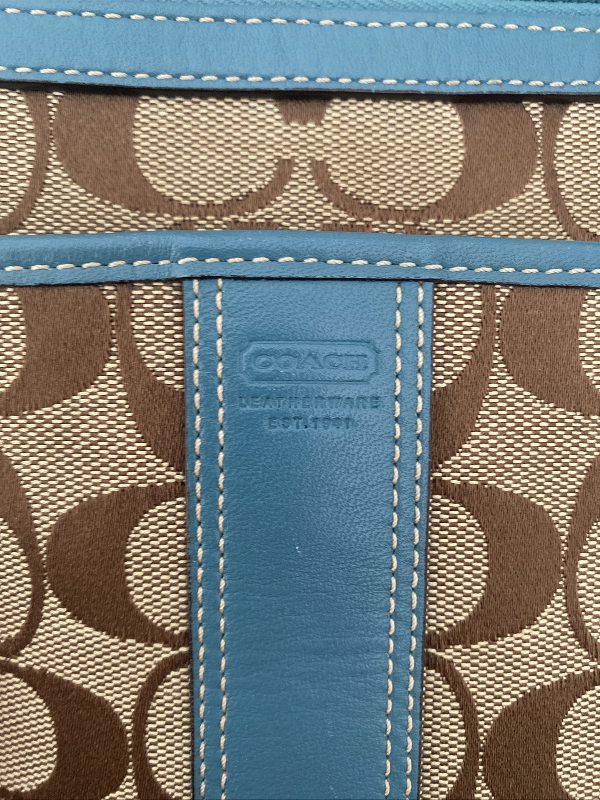 coach monogram cross body messenger bag eBay